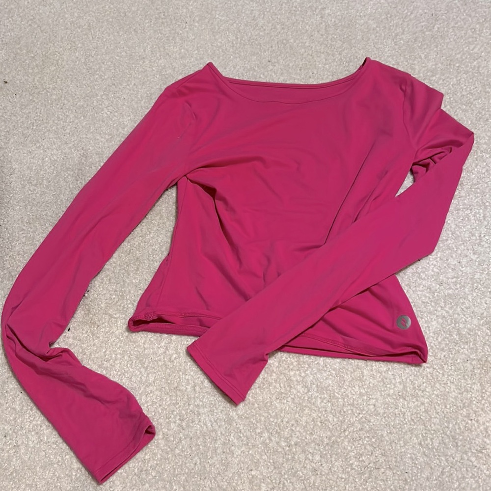 Pink long sleeve SOFT top